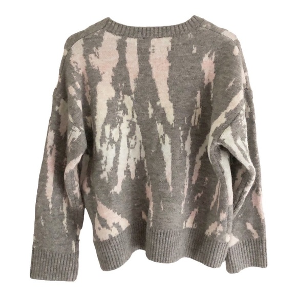 Rails Sweater Virgo Gray Tie Dye Wool Blend Sweater XL - Picture 12 of 13